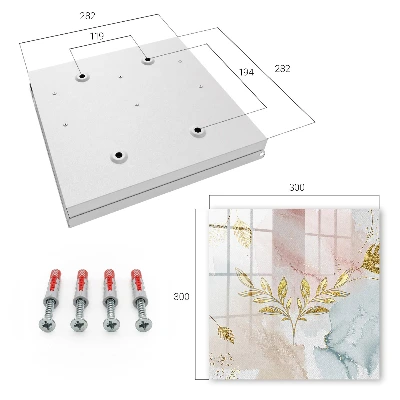 Wall mounted key box Pastel charm