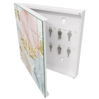 Wall mounted key box Pastel charm