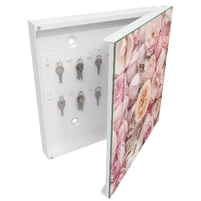 Key box for wall Rose charm