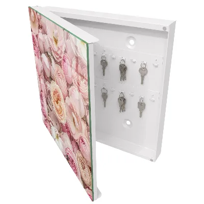 Key box for wall Rose charm