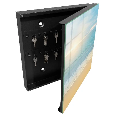 Key box for wall Morning landscape