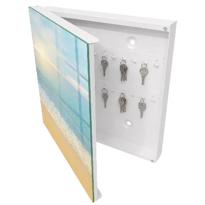 Key box for wall Morning landscape