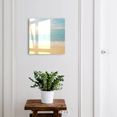 Key box for wall Morning landscape