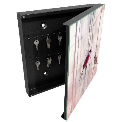 Key cabinet two birds design