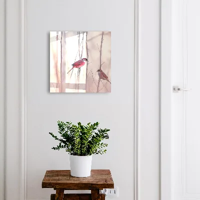 Key cabinet two birds design