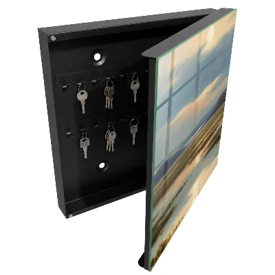 Wall mounted key box Landscape of tranquility