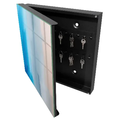 Key cabinet relaxing gradient design