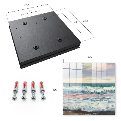 Key cabinet Sea landscape