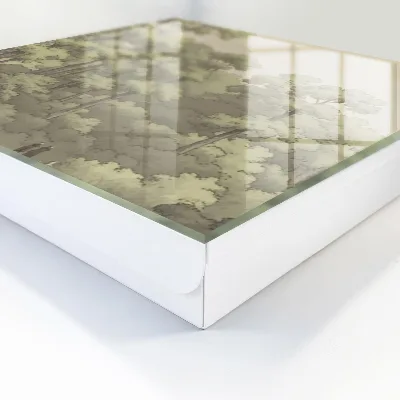Key cabinet green forest design