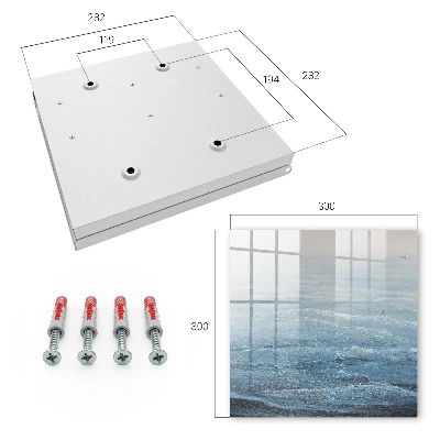 Key box for wall Sea harmony