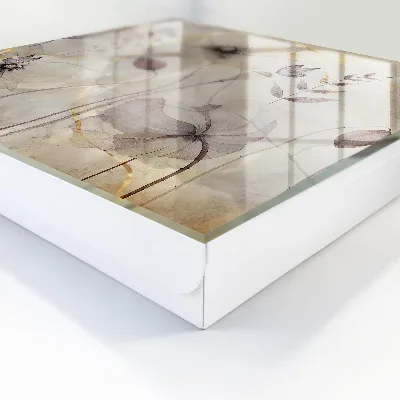 Wall mounted key box Delicate flora