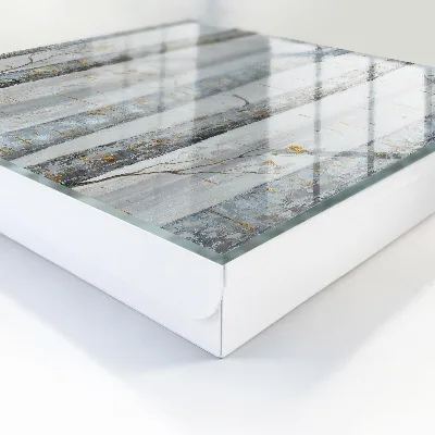 Key cabinet with Birches nature design