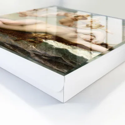 Wall mounted key box The Birth of Venus by Alexandre Cabanel design