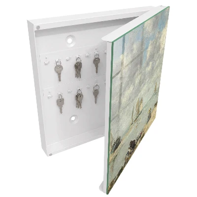 Key box for wall Sailboats