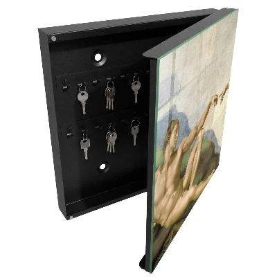 Wall mounted key box Classic art