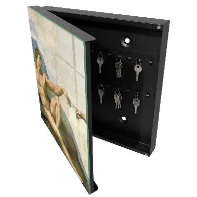 Wall mounted key box Classic art