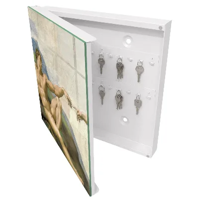 Wall mounted key box Classic art