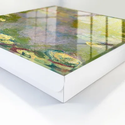 Key cabinet featuring Claude Monet Water Lilies artwork
