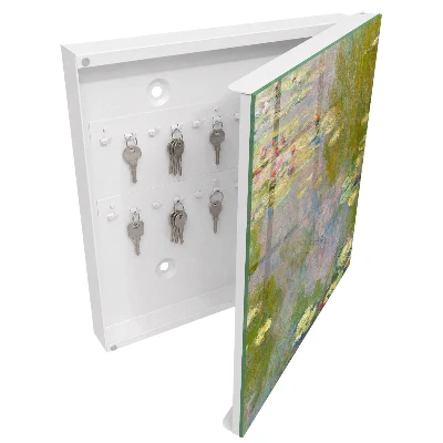 Key cabinet Claude Monet Water Lilies