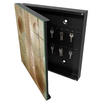 Key cabinet Geometric forms