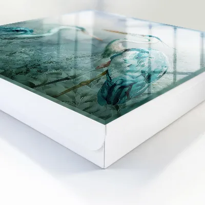Key box for wall Watercolor herons