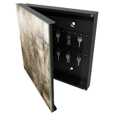 Wall mounted key box Beige jungle