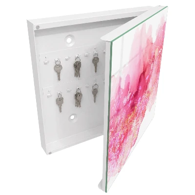 Key cabinet Floral landscape