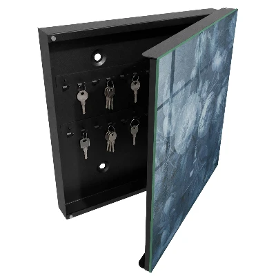 Key box for wall Flowers in a vase