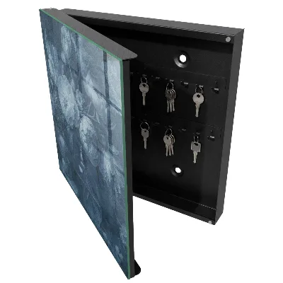 Key box for wall Flowers in a vase