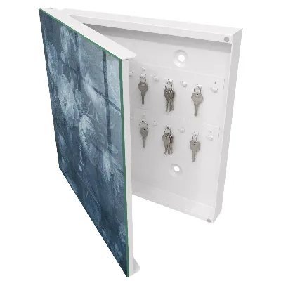 Key box for wall Flowers in a vase