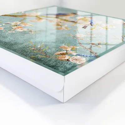 Wall mounted key box spring scene design