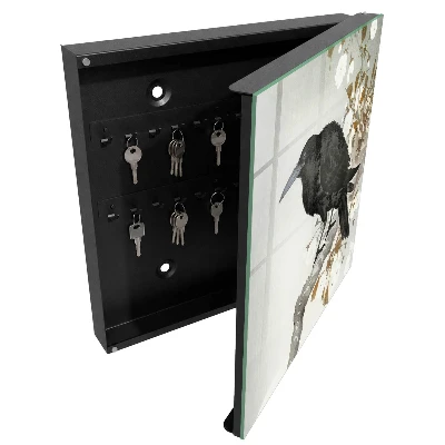 Wall mounted key box Black raven