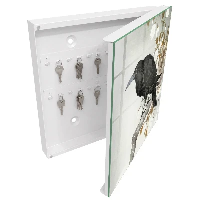 Wall mounted key box Black raven