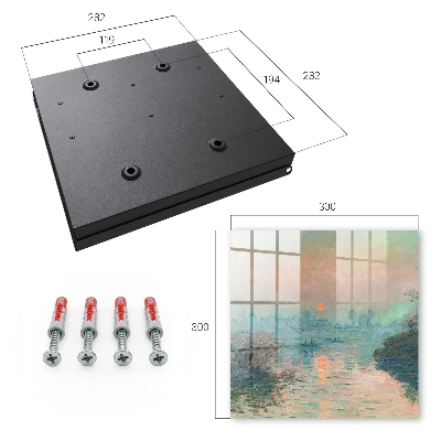 Key cabinet Romantic landscape