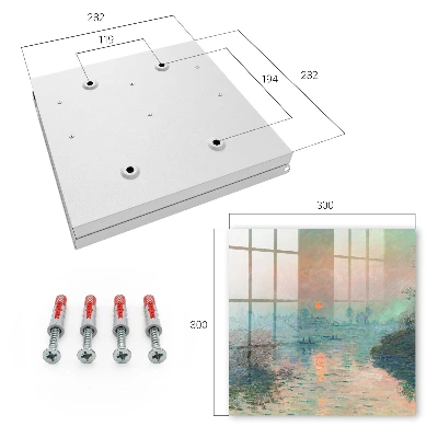 Key cabinet Romantic landscape