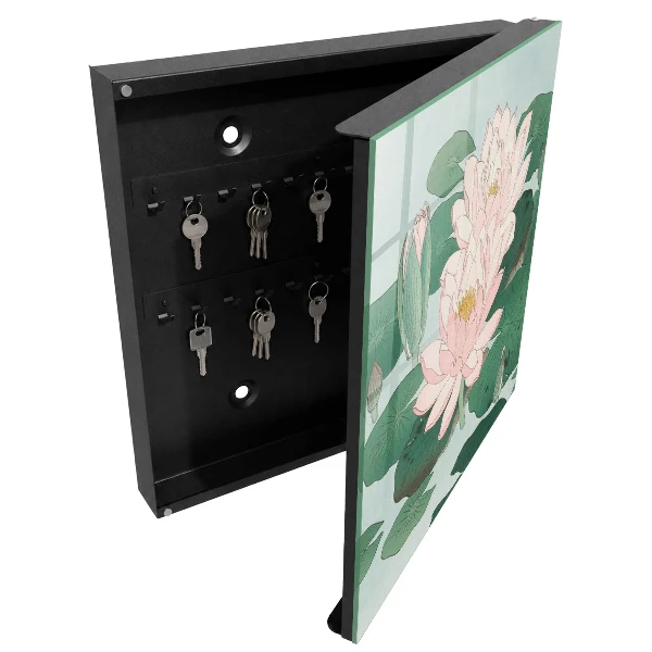 Key cabinet Water lilies