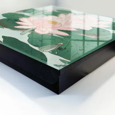 Key cabinet Water lilies