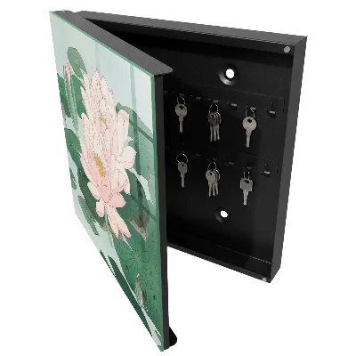 Key cabinet Water lilies