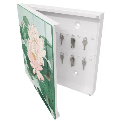 Key cabinet Water lilies