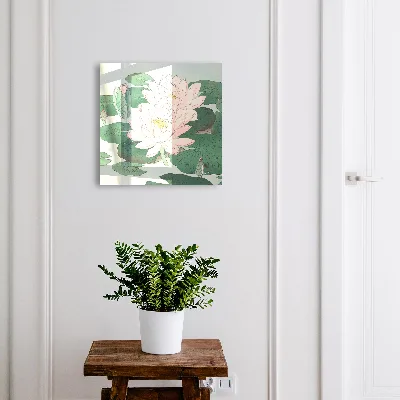 Key cabinet Water lilies