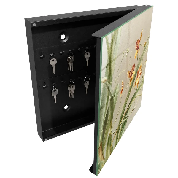 Key box for wall Climbing flowers