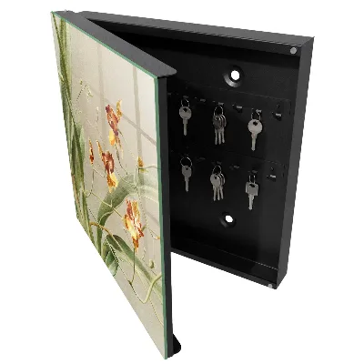 Key box for wall Climbing flowers