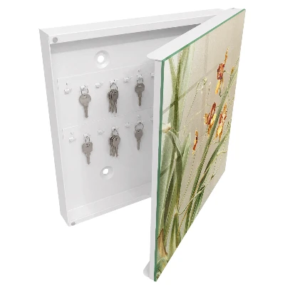 Key box for wall Climbing flowers
