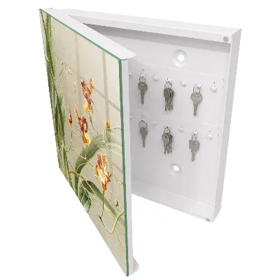 Key box for wall Climbing flowers
