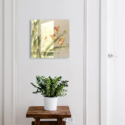 Key box for wall Climbing flowers