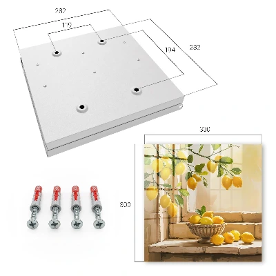 Key cabinet Lemon freshness