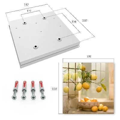 Key box for wall Lemon charm