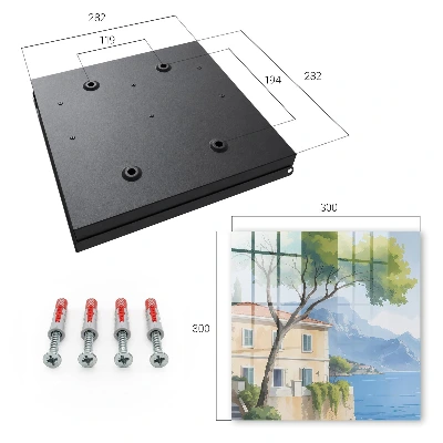 Key box for wall Tranquility of nature