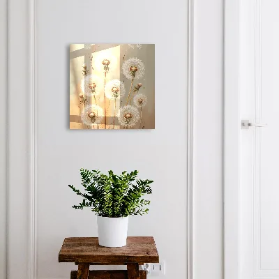 Wall mounted key box Dandelions beauty