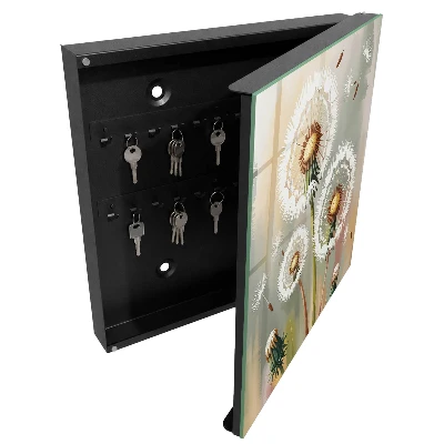 Key cabinet Delicate dandelions